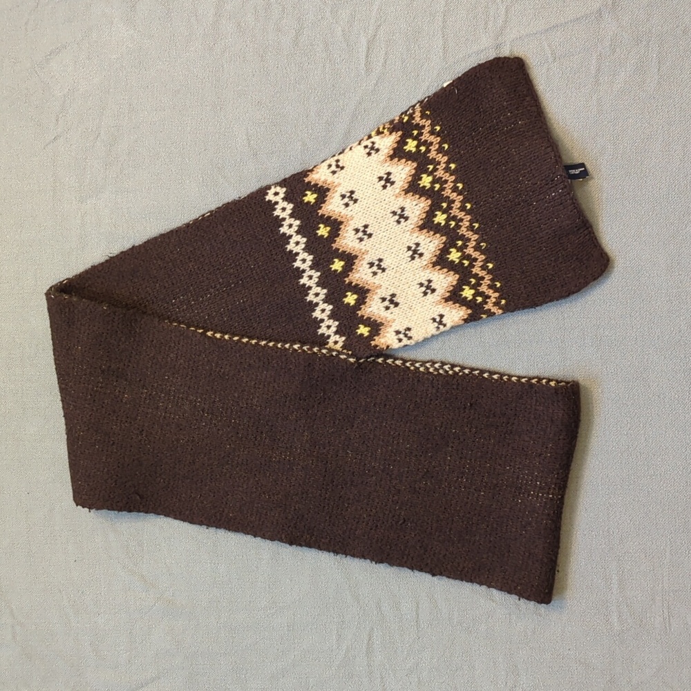 Gap Lambswool Cotton Blend Scarf